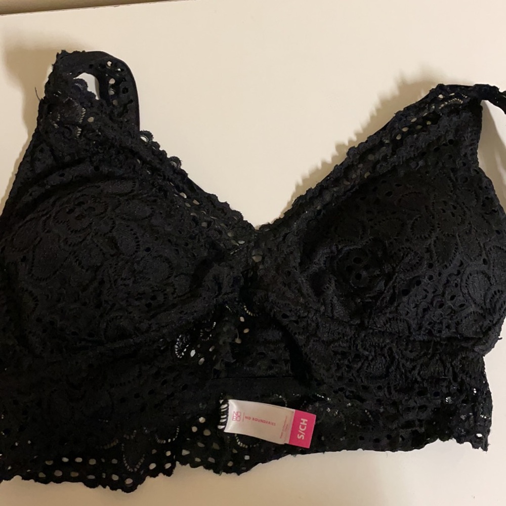 No Boundaries lace bralette S